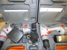 2 x 14.4v Cordless Drills