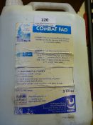 *3X5L of Combat Fad Cleaning Solution