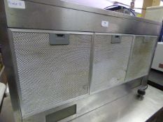Brushed Stainless Steel Extraction Canopy