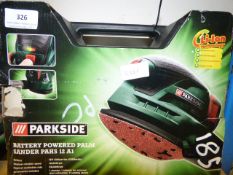 Parkside Battery Powered Palm Sander