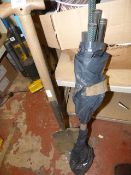 Set of Golf Clubs and Garden Spade