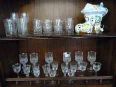 Box of Cut Glassware etc