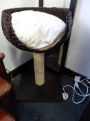 Pet Bed on Scratch Post
