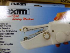 *Box containing 24 Maxim Hand Sewing Machines