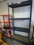 2 Bays of Adjustable Dexion Style Shelving & Contents