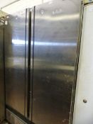 *Foster Slim Line 90 Double Door Stainless steel Freezer - Untested