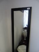 *Black Framed Full Length Mirror