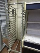 Galvanised Bakers Trolley