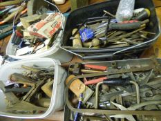 4 Boxes containing Assorted Antique & Other Joiners Tools etc