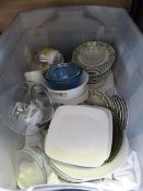 Box containing Assorted Pyrex Ware - Cooking Dishes etc