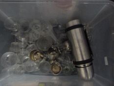 2 Boxes of Assorted Glassware etc