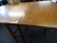 Teak Drop Leaf Dining Table