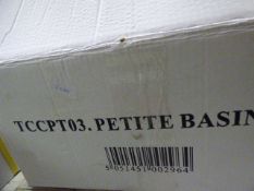 *White Wash Hand Basin with Pedestal