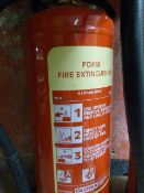 *Foam Fire Extinguisher