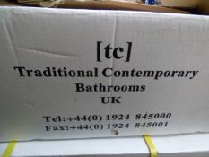 *White Wash Hand Basin with Pedestal