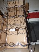 Chrome 15 Bottle Wine Rack