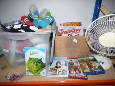 *Assorted Children's Toys - Desktop Fan - DVD's etc