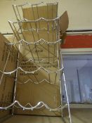 Chrome 15 Bottle Wine Rack