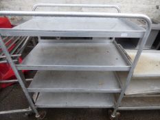 *4 Tier Catering Trolley
