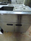 *Parry Heated Food Trolley with Bain Marie Top