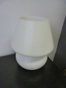 Habitat Glass Table Lamp