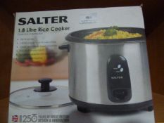 Salter 1.8L Rice Cooker