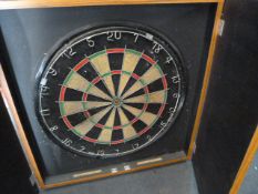 Dart Board in Case
