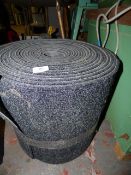Roll of Grey Cord Carpeting