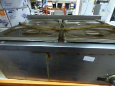 *4 Pot Stainless Steel Bain Marie