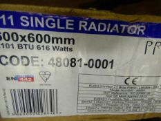 *600X600 Single Paneled Radiator