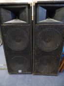 Pair of Bull Frog INC Model DT215 Speakers