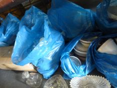 8 Bags containing Assorted Kitchen Enamelware - etc