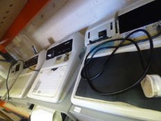 4 Sharp ERA570 Programmable Cash Registers with 3 Spare Till Drawers