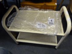 2 Tier Metal Trolley