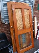 4 Assorted Pine Doors