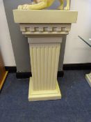Cream Pedestal