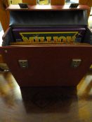 Case containing Assorted Records including Top of the Pops etc