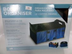 *Collapsible Boot Organiser