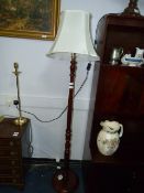 Standard Lamp and Shade