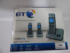 *BT7600 Trio Cordless Phone Set