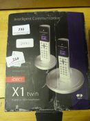 Idect Twin Cordless Telephone