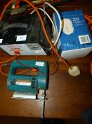 Battery Charger, Jigsaw and Exterior Light