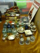 Guinness For Strength Sign, Guns and Roses Framed Mirror, Tin of Collectable Beer Mates & Badges &