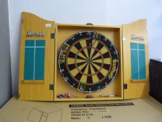 Harrows Dart Board in Case