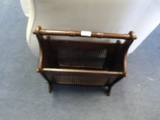 Mahogany Magazine Rack