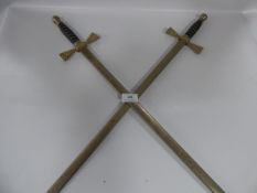 Pair of Decorative Wall Swords