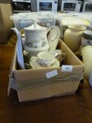 Assorted China including Chantilly Elizabethan Fine Bone China
