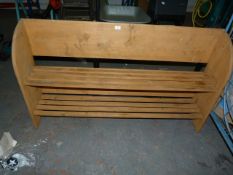 Pine Shelf and 2 Dress Rails