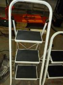 Pair of Steel 3 Tread Steps