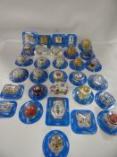 Tray containing 37 Decorative Trinket Boxes